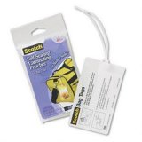 Self-Sealing Glossy Laminating Pouches with Loops for Luggage Tags, 12.8 mil., 5/Pack (MMMLS8535G)