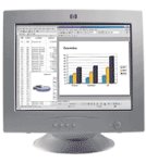 HP 55 15" CRT Monitor