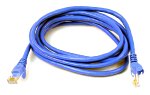 Belkin 1' CAT-5e Patch Cable, Snagless Molded Blue ( A3L791-01-BLU-S )