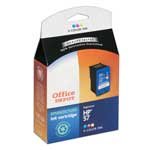 Office Depot(R) Model 57 (C6657A) Remanufactured Color Ink Cartridge