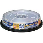 MP3 Player: Memorex CD-R 700MB 52x 10er Pack Cakebox CD-Rohlunge