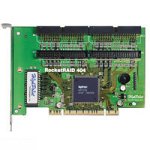 Heimkinosysteme: HighPoint RocketRAID 404 Controller RAID PCI-32Bit U-ATA/133 8Dev 4Ch.