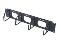 Elektronik und Foto: APC 2U Kabelhalterung horizontal mit Pass-Thru schwarz
