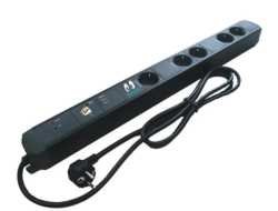 DVD Player: ONLINE USV-SYSTEME ONLINE schaltbare Steckdosenleiste via Netzwerk oder Internet zusaetzliche Master-Slave-Funktion 5xSchukostecker