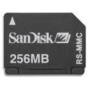 SanDisk SDMRJ-256-A10M 256 MB Reduced-Size MultiMediaCard (Retail Package)