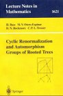 Cyclic Renormalization and Automorphism Groups of Rooted Trees (Lecture Notes in Mathematics , Vol 1621)