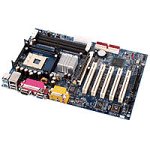 Elektronik und Foto: Albatron PX845GEV Pro Motherboard Socket478 Intel 845GE 1A/5P VGA LAN SOUND ATX