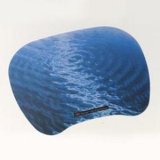 3M Precise Mousing Surface with advanced micro-groove surface technology.  58 sq in,  Blue Water Design