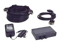 Navigationssysteme: Infocus VGA-Verl�ngerungskabel 15m und 1,8m Verst�rker und 2-fach Splitter