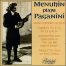 Menuhin Plays Paganini