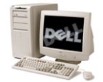Dell Optiplex GXA Desktop (400-MHz Pentium II, 128 MB RAM, 4.3 GB hard drive) + Dell 17" Monitor