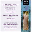 Shostakovich: Violin, Cello and Piano Concertos
