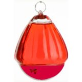Opus Inc Glass Hummingbird Feeder (10-oz feeder - 3''x3''x4.5'')