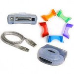 Kamerazubeh&ouml;r: Belkin F5U115GUNV USB SCSI Adapter mit Termpower Konverter USB-SCSI USB-B/B-DB25/B +Kabel