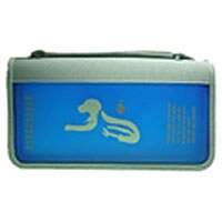 Handys ohne Vertrag: GR Computer CD Wallet CS 56 Hund Tasche f�r 56 CDs blau
