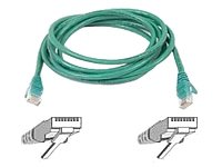 Kamerazubeh&ouml;r: Belkin A3L791-07-GRN-S Patchkabel Kat5e UTP gr�n 2.1 m