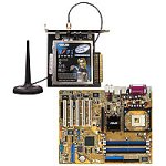 Elektronik und Foto: ASUS P4P800-E Deluxe Wireless Edition Motherboard Socket478 Intel 865PE 1A/5P GLAN RAID IEEE SOUND ATX