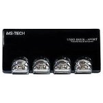 MP3 Player: MS-TECH LU-04P (USB2.0) HUB USB 4P 4xUSB-A 1xUSB +Strv. schwarz