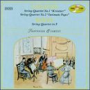 Ravel: String Quartet in F major; Janacek: String quartet No1