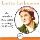 Lotte Lehmann: The Complete RCA Victor Recordings, 1947-49