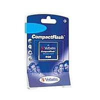 Verst&auml;rker und Receiver: Verbatim 2GB CompactFlash Card (CF) SLC Speicherkarte 66x Speed (Retailverpackung)
