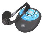 Memorex MD6885-01 Personal CD Player with FM/AM Radio (Light Blue)