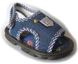 Baby Squeaky Sandals, Denim (infant to toddler)