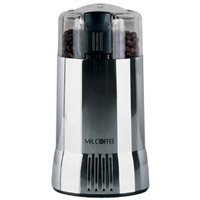 MR. Coffee IDS59-4 Chrome Finish Coffee Grinder by Mr. Coffee