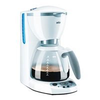 Braun KF580W AromaDeluxe 10 Cup Coffeemaker by BRAUN ORAL B DIV OF
