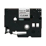 Brother TZ131 Black on Clear Tape for P-Touch PT-320, PT-340, PT-520, PT-540