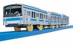 プラレール 205系 通勤電車 スカイブルー S-33