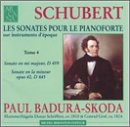 Schubert: Sonatas for the pianoforte vol.4