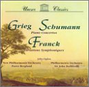 Grieg, Schumann: Piano Concertos; Franck: Variations Symphoniques