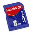 SanDisk 8 MB Secure Digital Card (SDSDB-8-779)