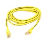 Belkin 3' CAT-5e Patch Cable, Snagless Molded Yellow ( A3L791-03-YLW-S )