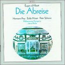 Eugen d'Albert: Die Abreise
