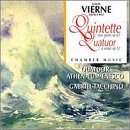Vierne: Quintet avec piano, Op. 42; Quatuor &agrave; cordes, Op. 12