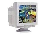 NEC MultiSync FE750 - Display - CRT - 17" - 1600 x 1200 / 73 Hz - 0.25 mm - VGA (HD-15) - white