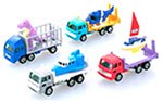トミカギフトセット ゆかいなトレーラーセット3