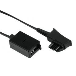 Heimkinosysteme: Hama �sterreichisches Adapterkabel, TST-Stecker - TAE-Kupplung, 3 m