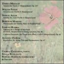 Music by Milhaud, Piston, Adler, Martinu, Rubbra, Dvor&aacute;k