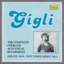 Complete Operatic Acoustical Recordings