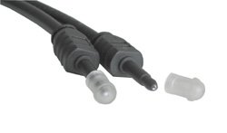DVD Player: Optisches SPDIF Kabel, optischer Mini-Stecker , 0,5m