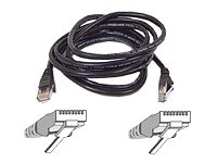 Kamerazubeh&ouml;r: Belkin CAT5e Netzwerkkabel STP RJ45 10 m schwarz abgeschirmt