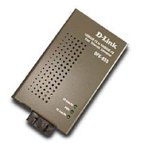 D-Link DFE-855 Fast Ethernet to Media Converter, 1 RJ-45, 1 SC