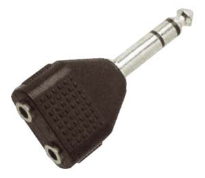 Elektronik und Foto: Audio Adapter Stereo 6.35mm / 3.5mm
