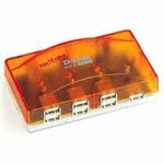 Digitalkameras: D-Link NetUSB DRU-H7 HUB USB 7P 7xUSB-A/B 1xUSB-B/B +Kabel+Strv.