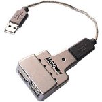 Audio Und Video: Ultron UH-410 HUB USB 4P 4xUSB-A 1xUSB-A Kabel