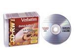 Verbatim CD-RW 74Min 650MB 16X-24X (10-Pack)
