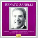 Zanelli: Complete Baritone Recordings